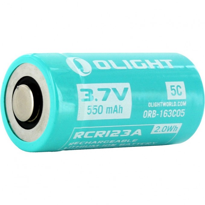 Аккумулятор Li-ion OLIGHT 16340 3,7 В 550 mAh ORB16C05-10C Аккумулятор Li-ion OLIGHT 16340 3,7 В 550 mAh ORB16C05-10C