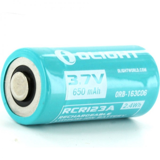 Аккумулятор Li-ion OLIGHT 16340 3,7 В 650 mAh ORB-163C06 Аккумулятор Li-ion OLIGHT 16340 3,7 В 650 mAh ORB-163C06
