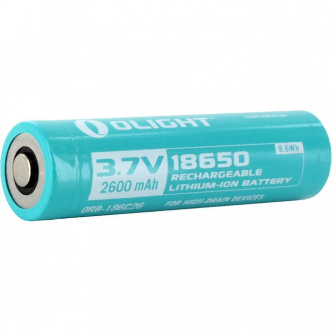 Аккумулятор Li-ion OLIGHT 18650 3,7 В 2600 mAh ORB-186C26 Аккумулятор Li-ion OLIGHT 18650 3,7 В 2600 mAh ORB-186C26