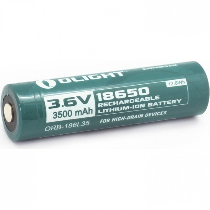 Аккумулятор Li-ion OLIGHT 18650 3,7 В 3500 mAh ORB-186P35 Аккумулятор Li-ion OLIGHT 18650 3,7 В 3500 mAh ORB-186P35