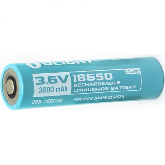 Аккумулятор Li-ion OLIGHT 18650 3,7 В 3600 mAh ORB-186C36 Аккумулятор Li-ion OLIGHT 18650 3,7 В 3600 mAh ORB-186C36