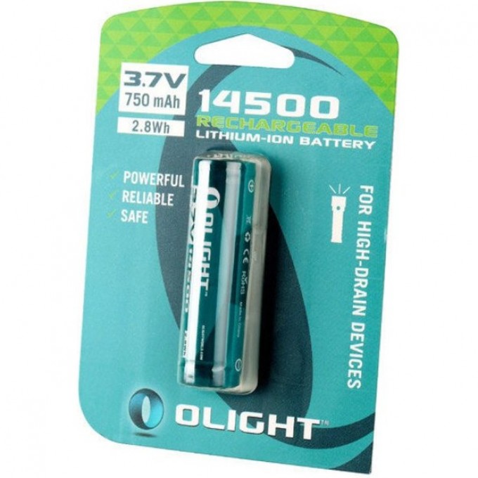 Аккумулятор Li-ion OLIGHT ORB-145P07 14500 3,7 В 750 mAh 824138 Аккумулятор Li-ion OLIGHT ORB-145P07 14500 3,7 В 750 mAh 824138