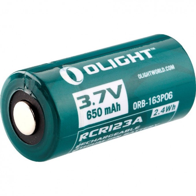 Аккумулятор Li-ion OLIGHT ORB-163P06 16340 3,7 В 650 mAh 824121 Аккумулятор Li-ion OLIGHT ORB-163P06 16340 3,7 В 650 mAh 824121