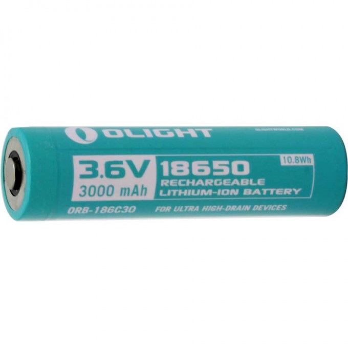 Аккумулятор Li-ion OLIGHT ORB-186C30 18650 3,7 В 3000 mAh 927307 Аккумулятор Li-ion OLIGHT ORB-186C30 18650 3,7 В 3000 mAh 927307