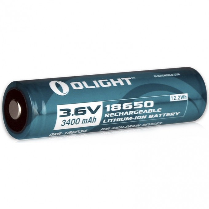 Аккумулятор Li-ion OLIGHT ORB-186L34 18650 3,6 В 3400 mAh 927093 Аккумулятор Li-ion OLIGHT ORB-186L34 18650 3,6 В 3400 mAh 927093