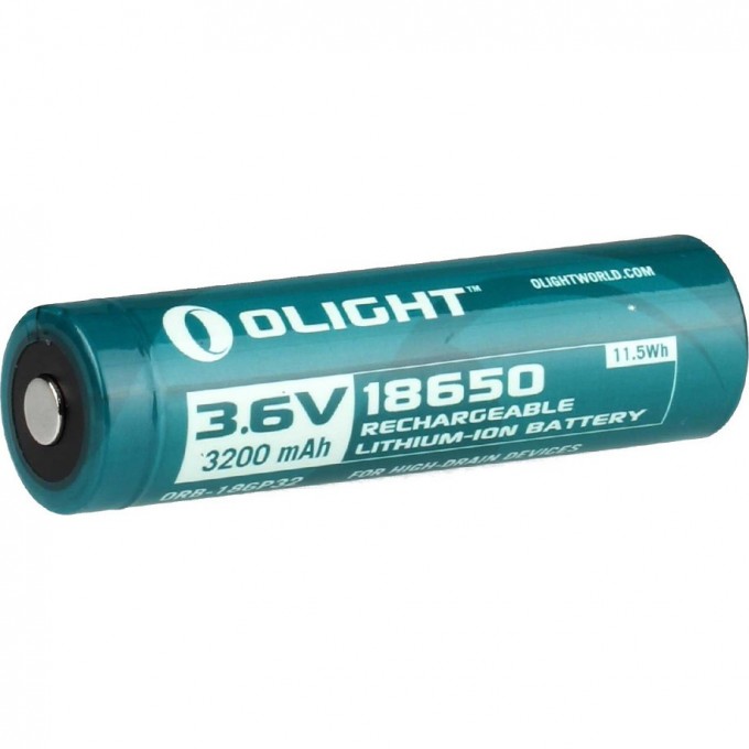 Аккумулятор Li-ion OLIGHT ORB-186P32 18650 3,7 В 3200 mAh 927055 Аккумулятор Li-ion OLIGHT ORB-186P32 18650 3,7 В 3200 mAh 927055