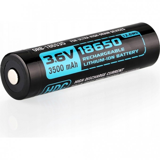 Аккумулятор Li-ion OLIGHT ORB-186S35 18650 3,6 В 3500 mAh 927215 Аккумулятор Li-ion OLIGHT ORB-186S35 18650 3,6 В 3500 mAh 927215
